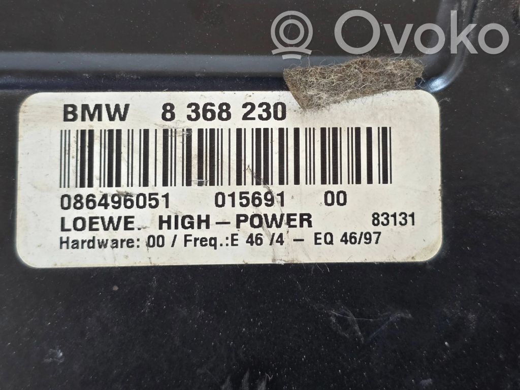 BMW 3 E46 Garso stiprintuvas 