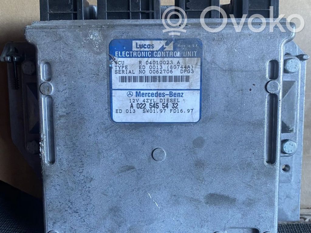 Engine control unit/module   A0225455432,R04010023A,0062706