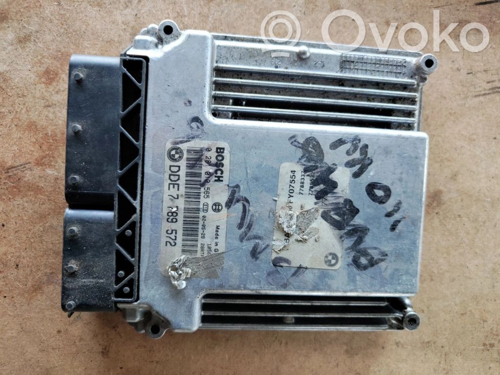 Unidad de control/módulo del motor   0281010565,7789572