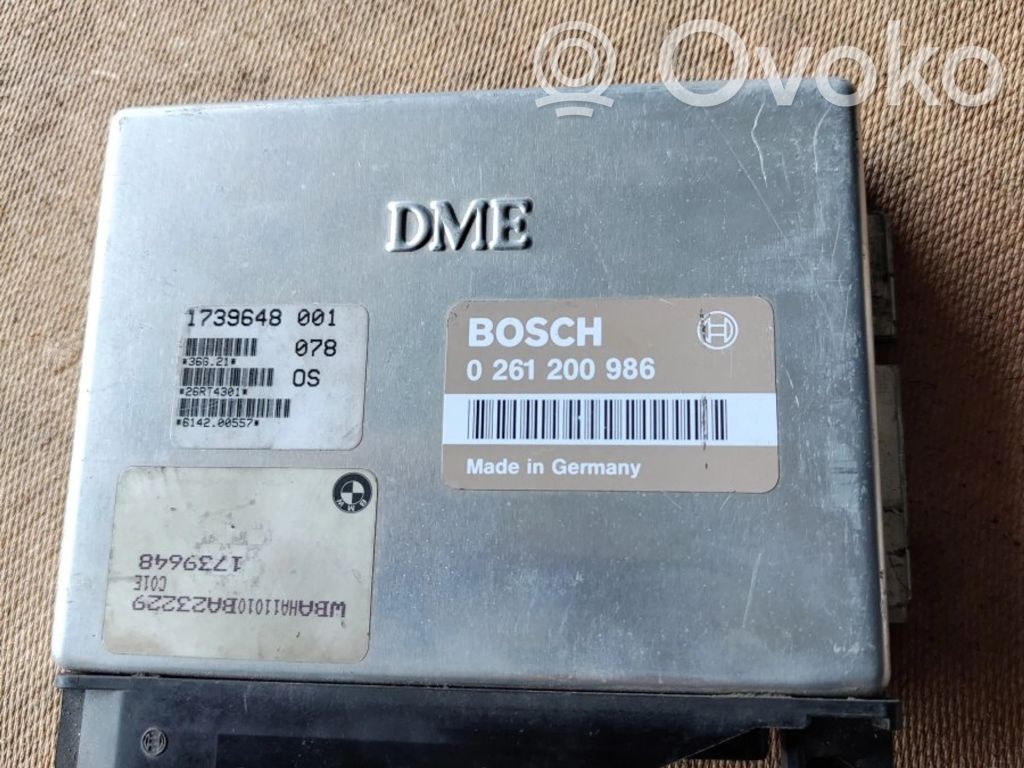 BMW 5 E34 Engine control unit/module 