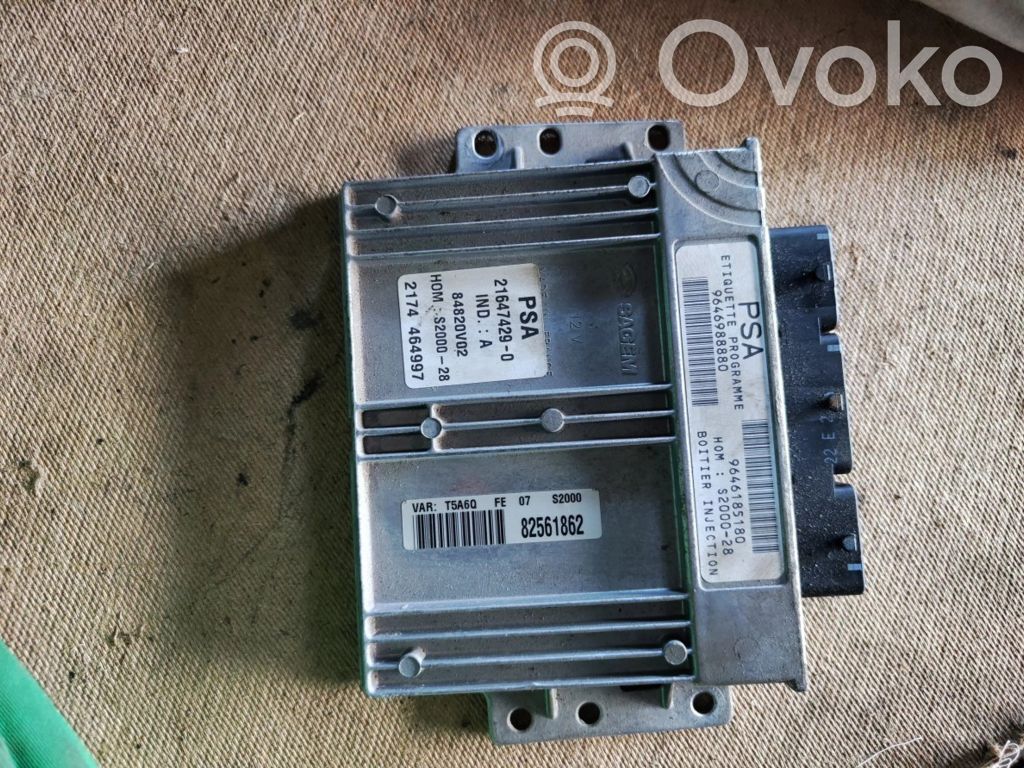 Peugeot 307 Engine control unit/module 