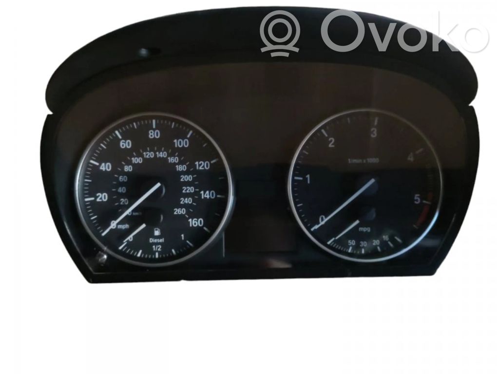 BMW 3 E90 E91 Velocímetro (tablero de instrumentos) 