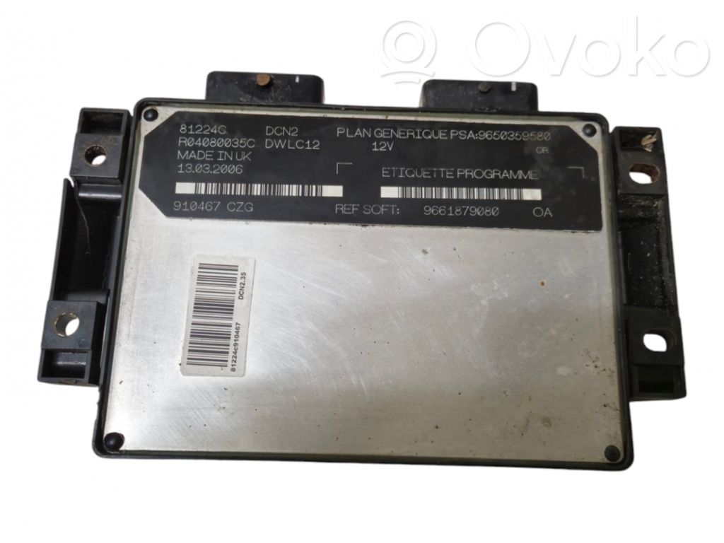 Engine control unit/module   9661879080