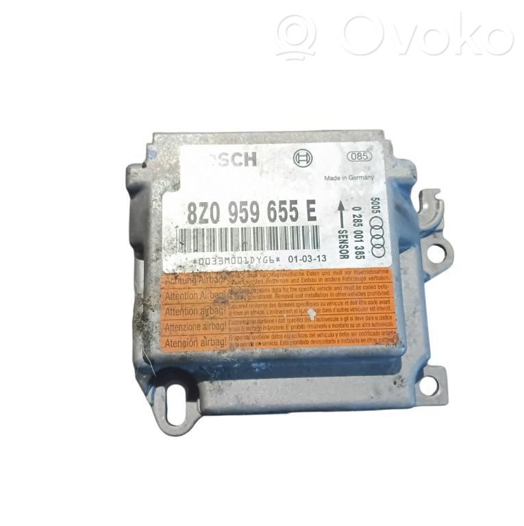Airbag control unit/module   8Z0959655E,0285001385