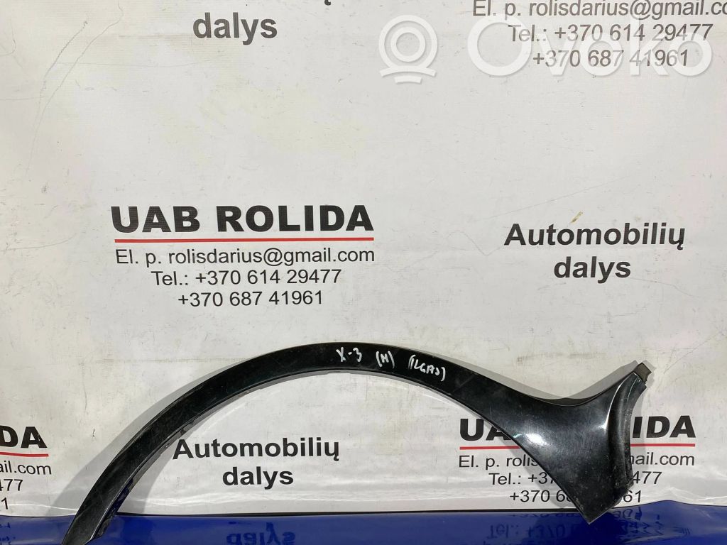 BMW X3 E83 Priekinės arkos apdaila 