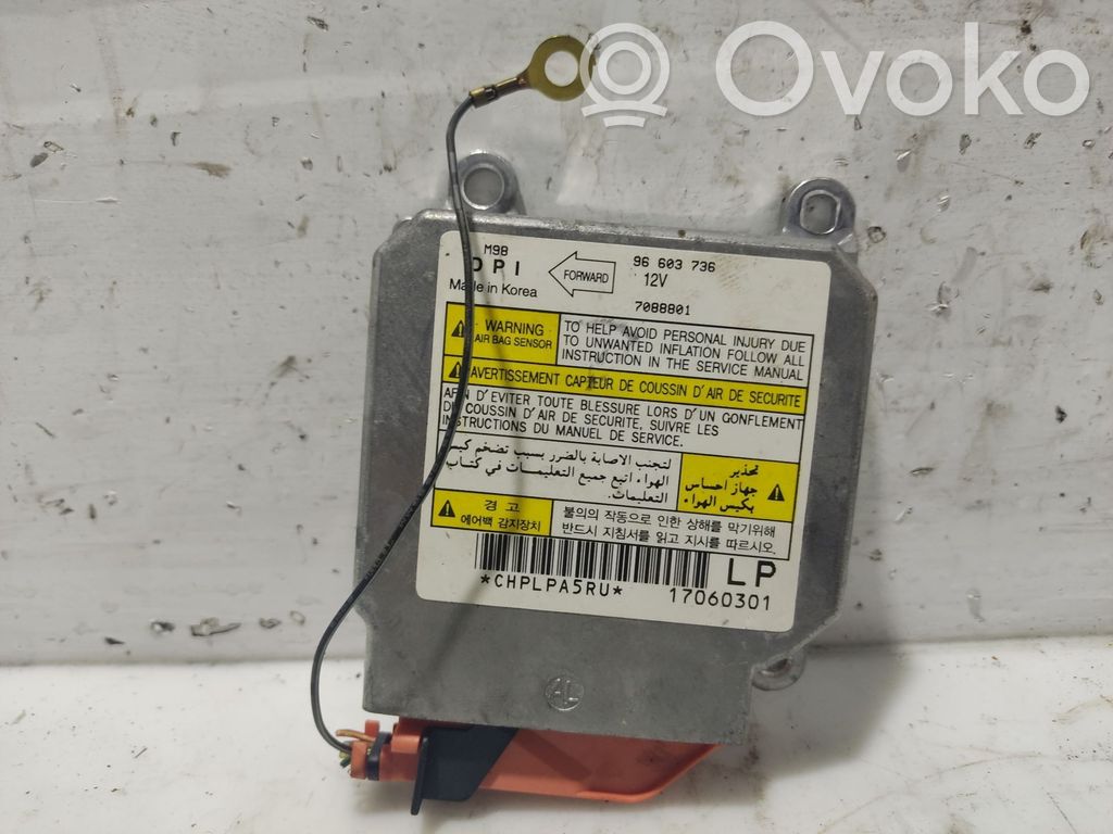 Daewoo Matiz Airbag control unit/module 