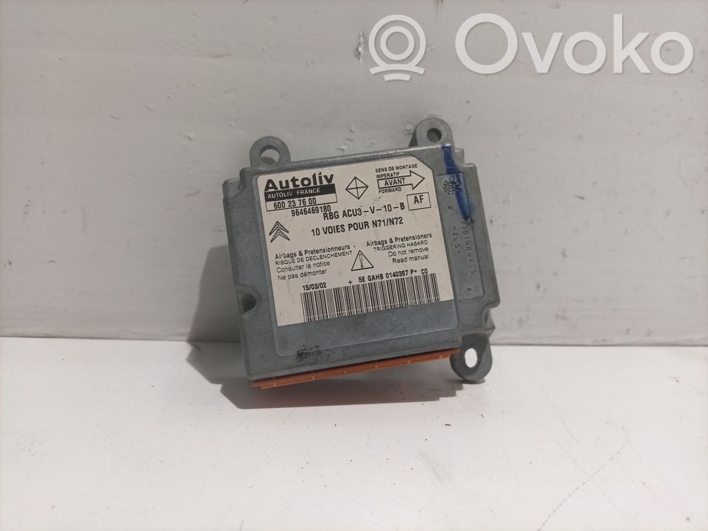 Citroen Xsara Module de contrôle airbag 