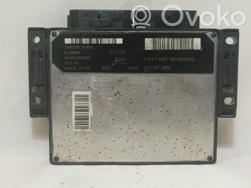 Fiat Doblo Engine control unit/module 