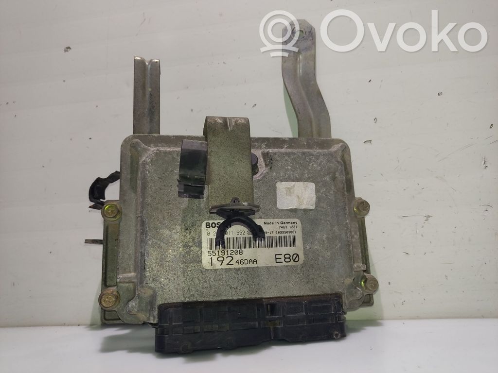 Fiat Stilo Engine control unit/module 