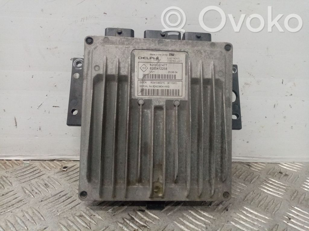 Engine control unit/module   8200331477,8200412258
