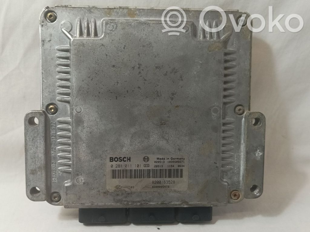 Unitate/modul de control motor   0281011101,8200163528