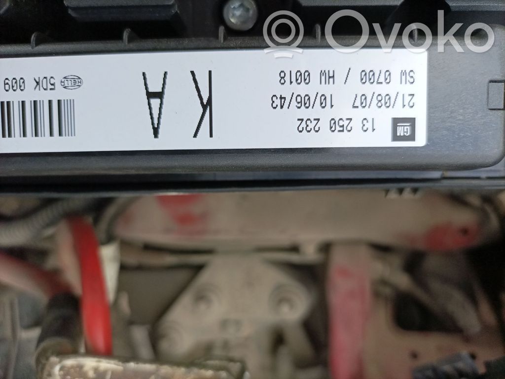 Unidad de control del BSM   13250232,5DK00946430
