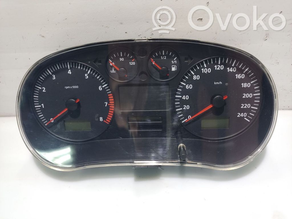 Seat Toledo II (1M) Compteur de vitesse tableau de bord 