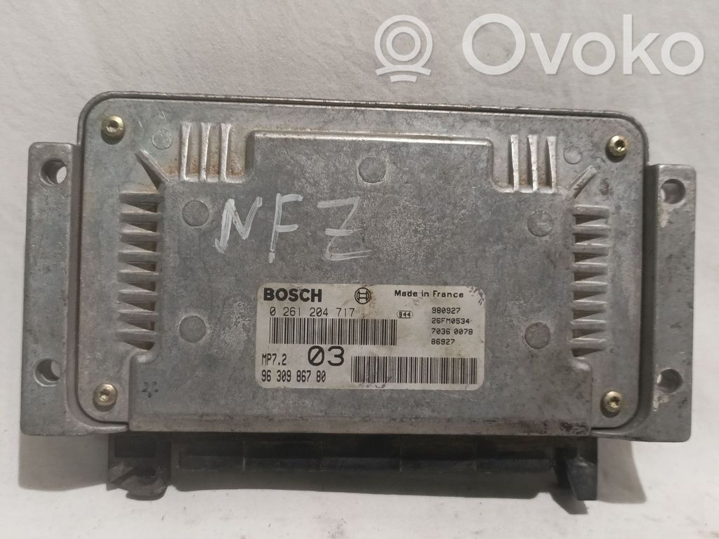 Peugeot 306 Engine control unit/module 