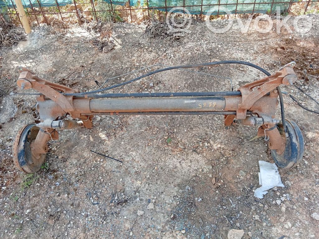 Skoda Fabia Mk2 (5J) Eje trasero con reductor 