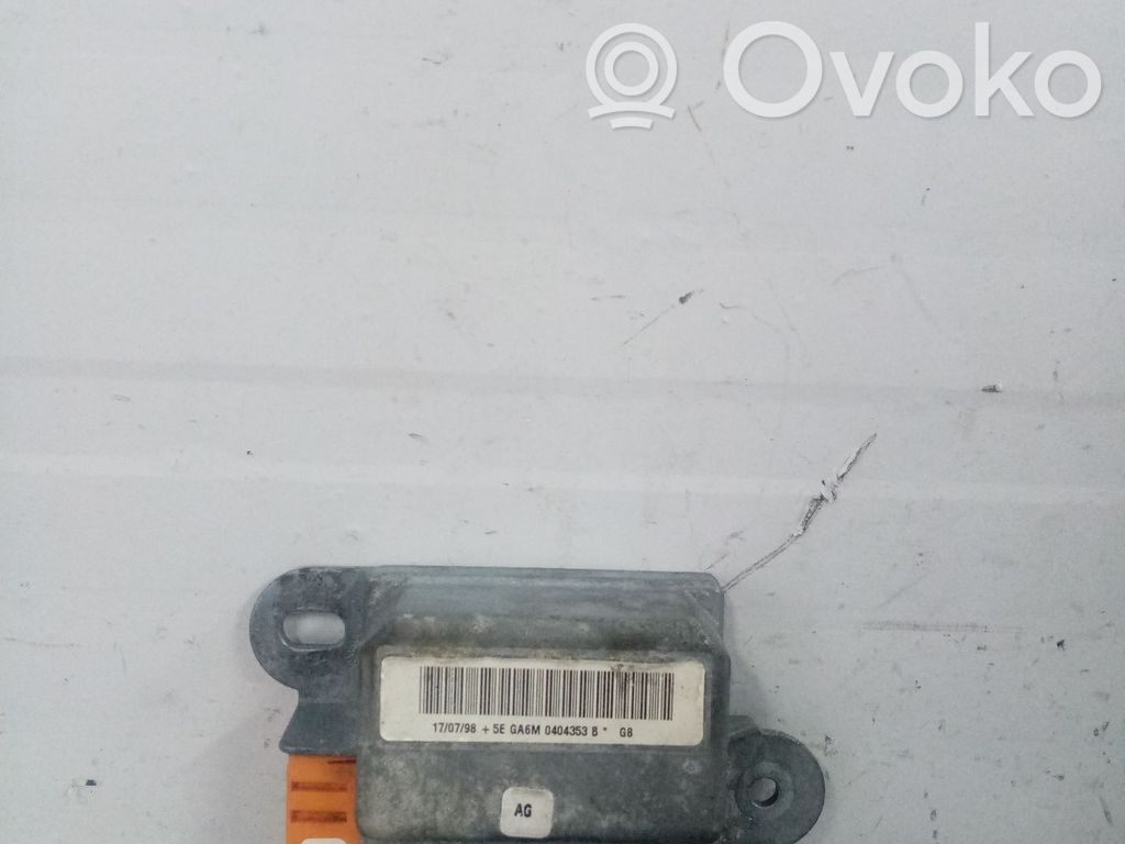 Peugeot 406 Unitate/modul de comandă airbaguri 
