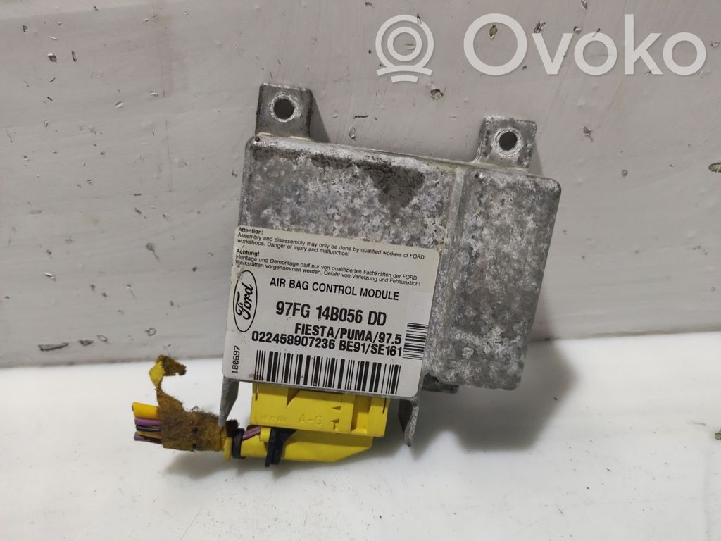 Ford Fiesta Module de contrôle airbag 