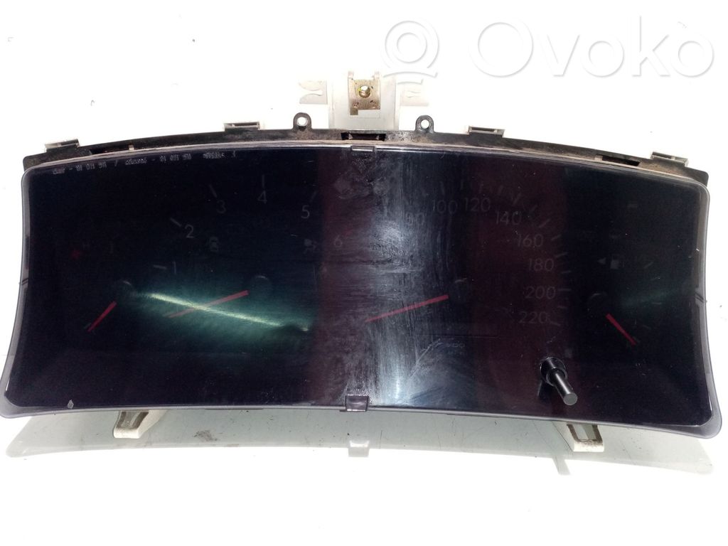 Toyota Corolla Verso E121 Tachimetro (quadro strumenti) 