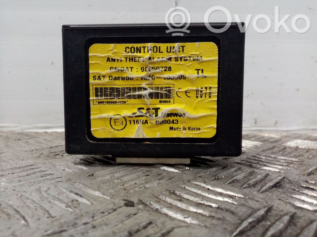 Autres unités de commande / modules   96650728