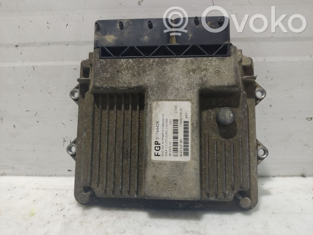 Fiat Idea Motorsteuergerät/-modul 
