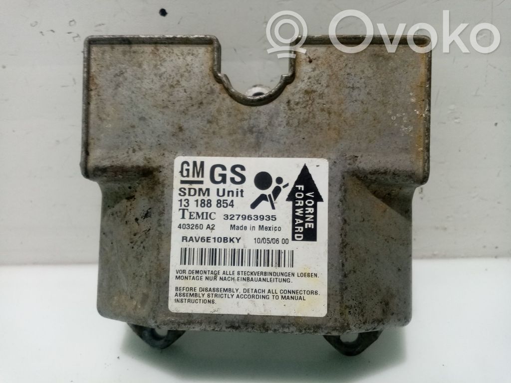 Sterownik / Moduł Airbag   13188954,327963935,1388854