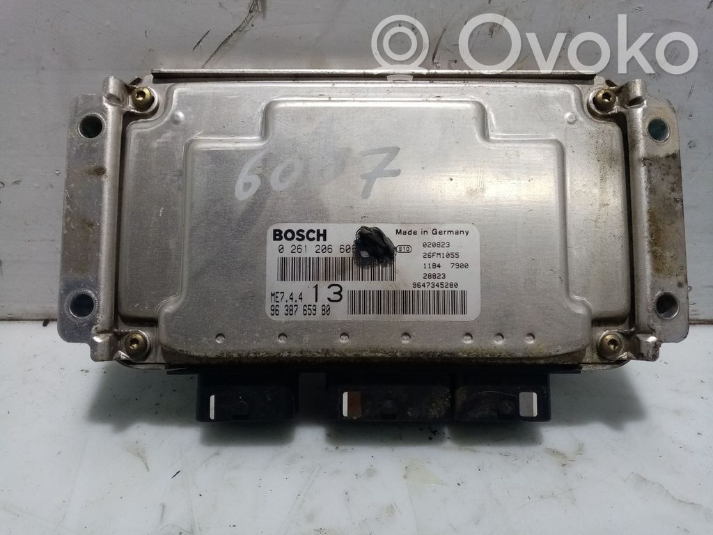 Engine control unit/module   0261206606,9638765980