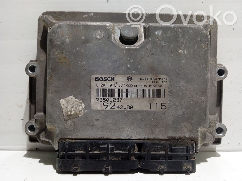 Fiat Stilo Engine control unit/module 
