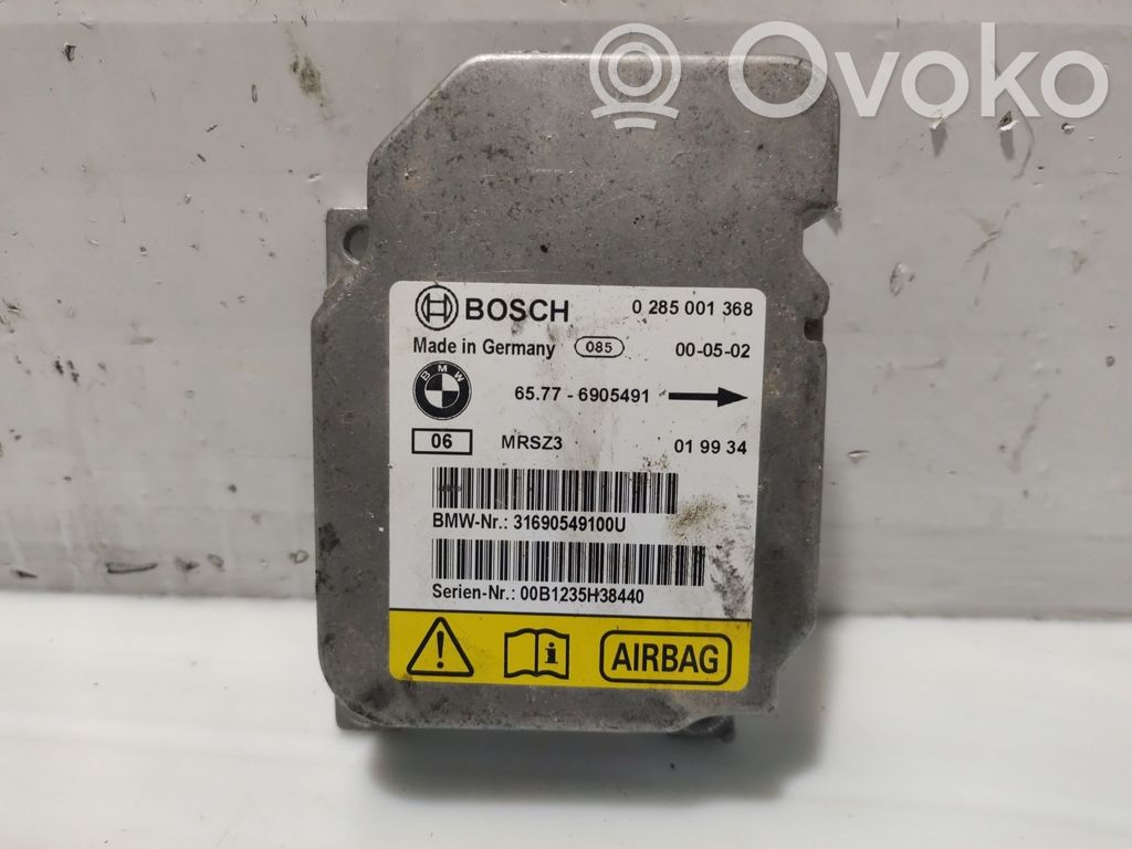 BMW 3 E36 Centralina/modulo airbag