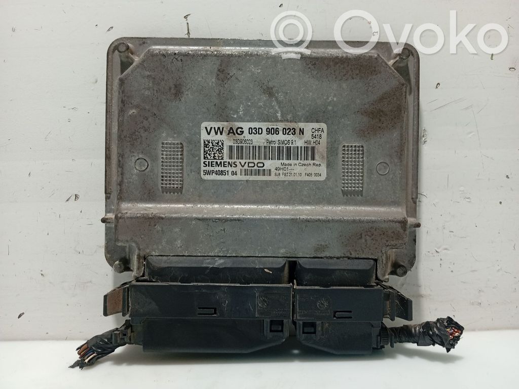 Skoda Fabia Mk2 (5J) Unitate/modul de control motor 