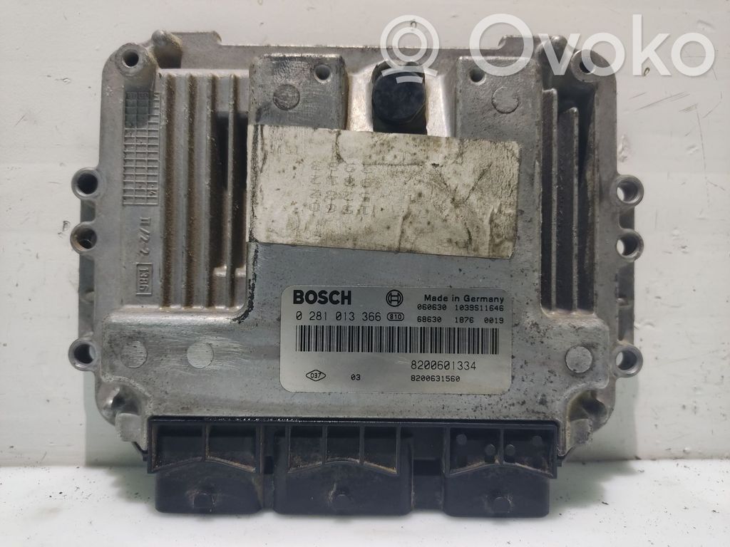 Renault Scenic II -  Grand scenic II Engine control unit/module 