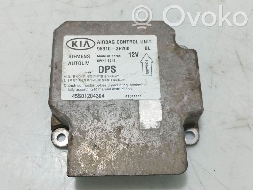 Sterownik / Moduł Airbag   959103E200,5WK43245,45S01204304