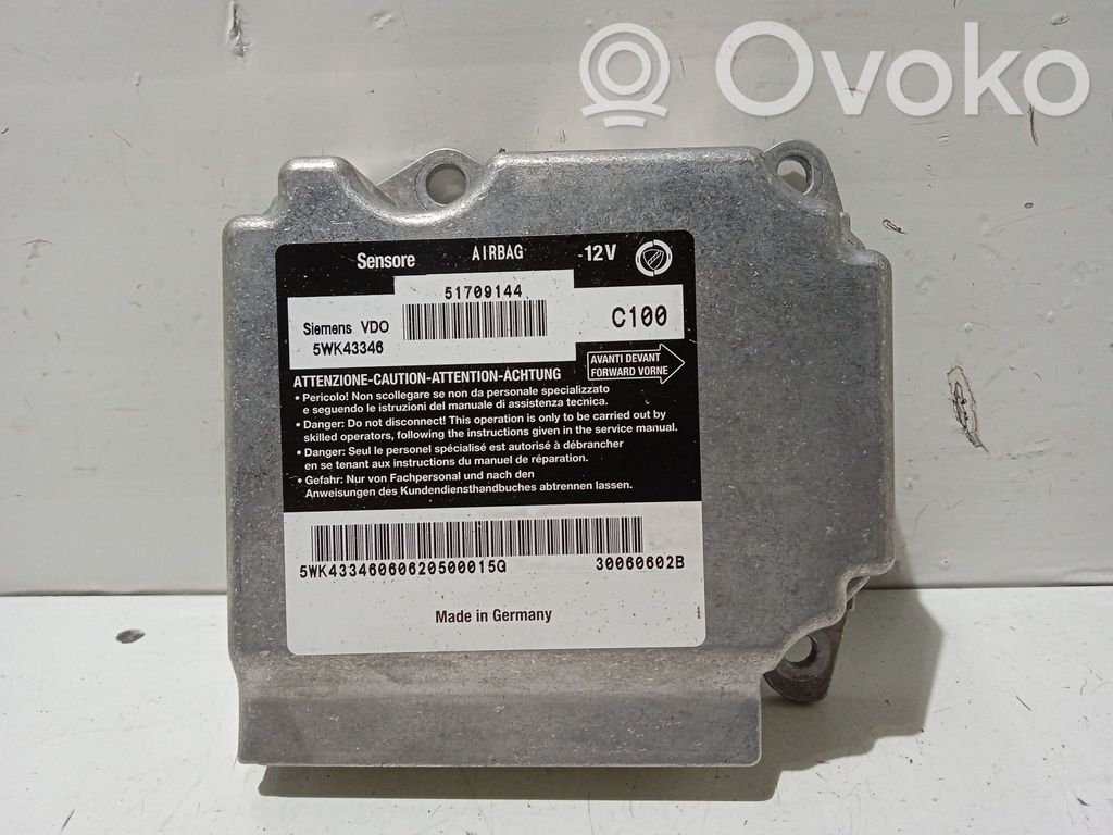 Fiat Stilo Airbag control unit/module 