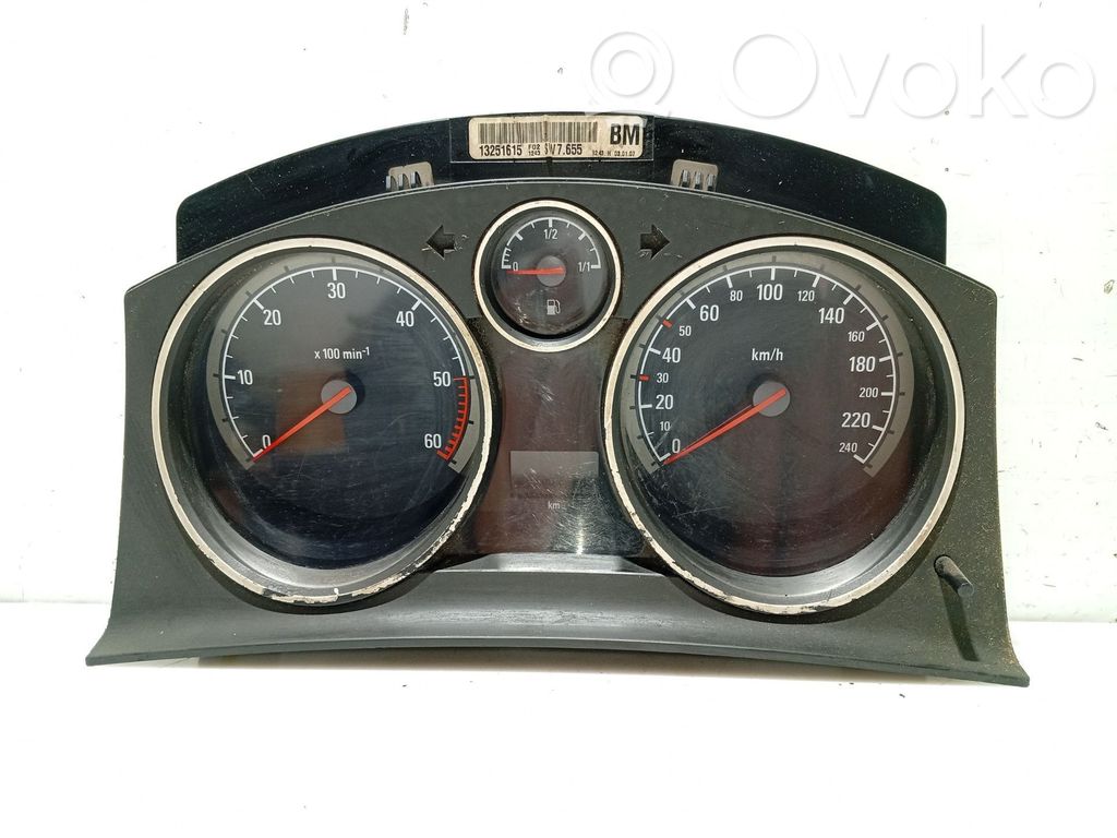 Opel Astra G Vitezometru (grup de instrumente) 