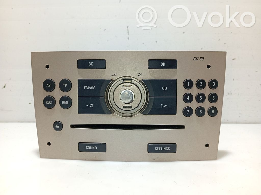 Opel Astra G Moduł / Sterownik dziku audio HiFi 