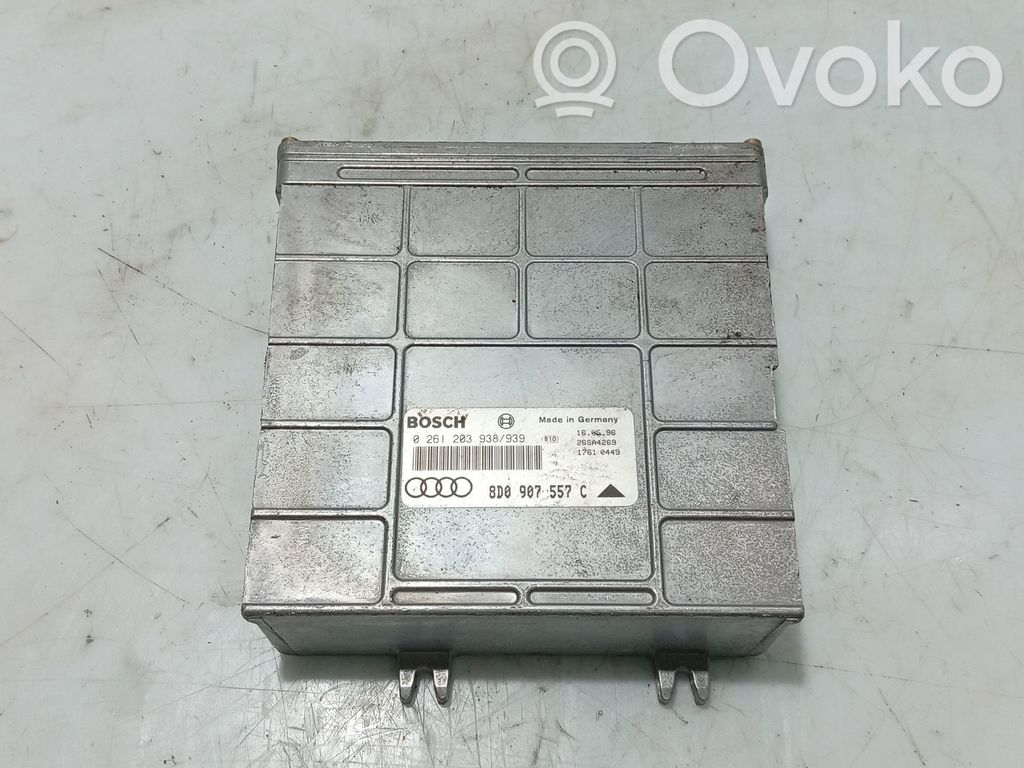 Unitate/modul de control motor   0261203938,8D0907557C