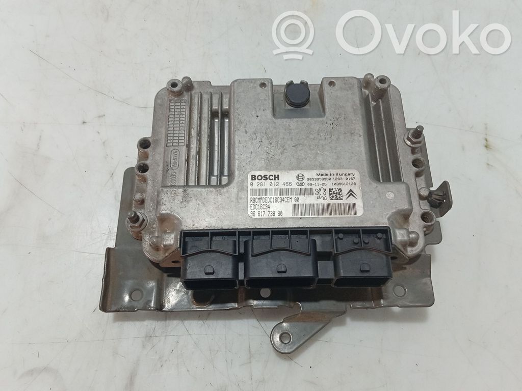 Engine control unit/module   9661773880,0281012466,9653958980