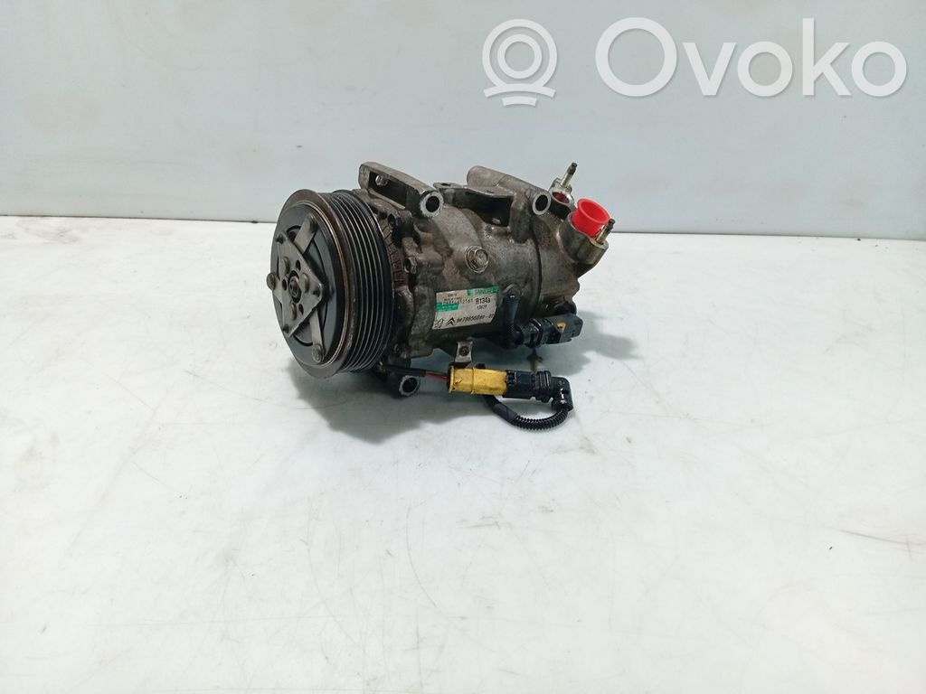 Peugeot 508 Kompresor / Sprężarka klimatyzacji A/C 