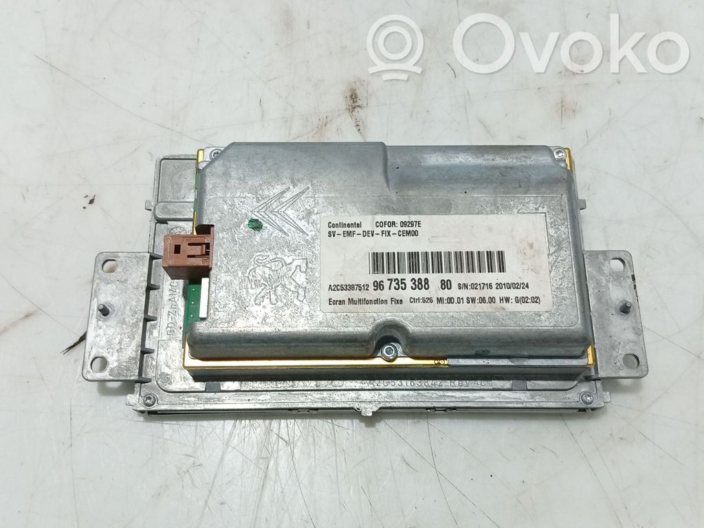 Citroen C5 Head-up ekranas/ displėjus 