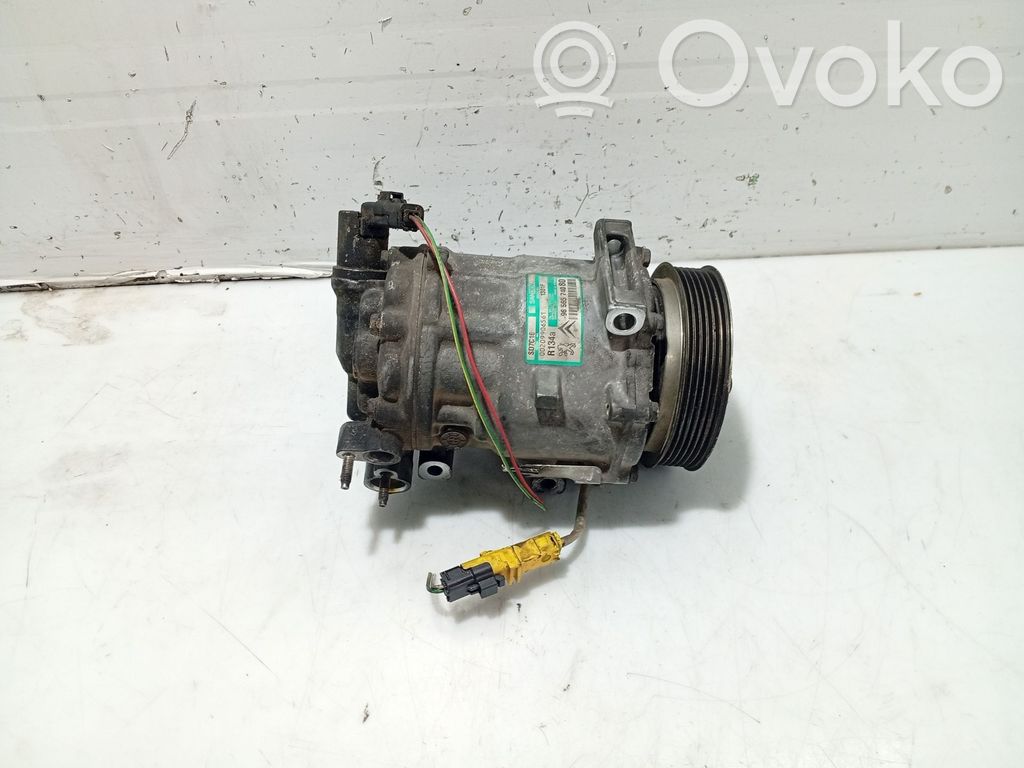 Peugeot 407 Compressore aria condizionata (A/C) (pompa) 
