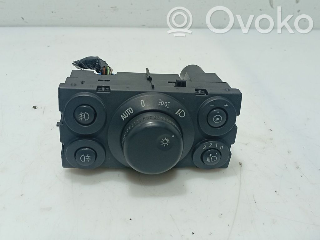 Opel Astra G Interruptor de control del panel de luces 