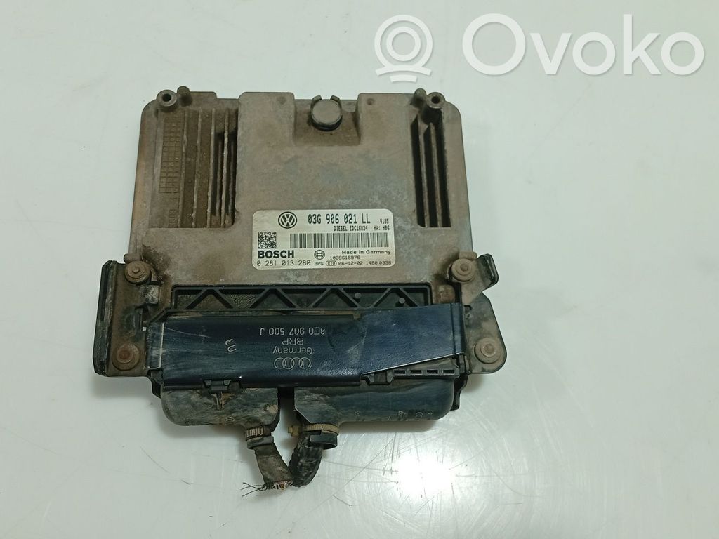 Seat Leon (1P) Centralina/modulo del motore 