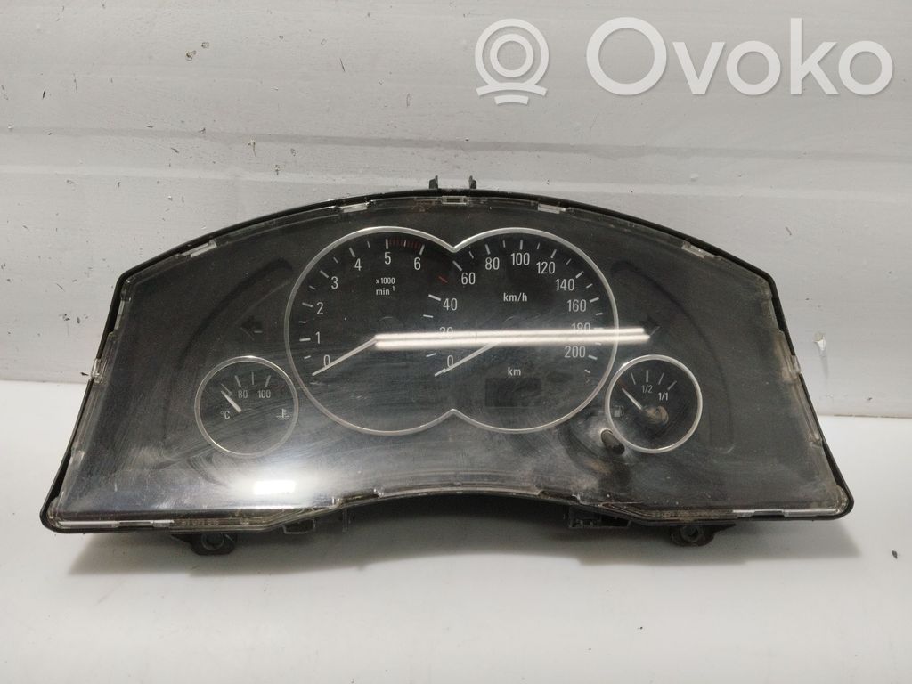 Opel Meriva A Spidometras (prietaisų skydelis) 