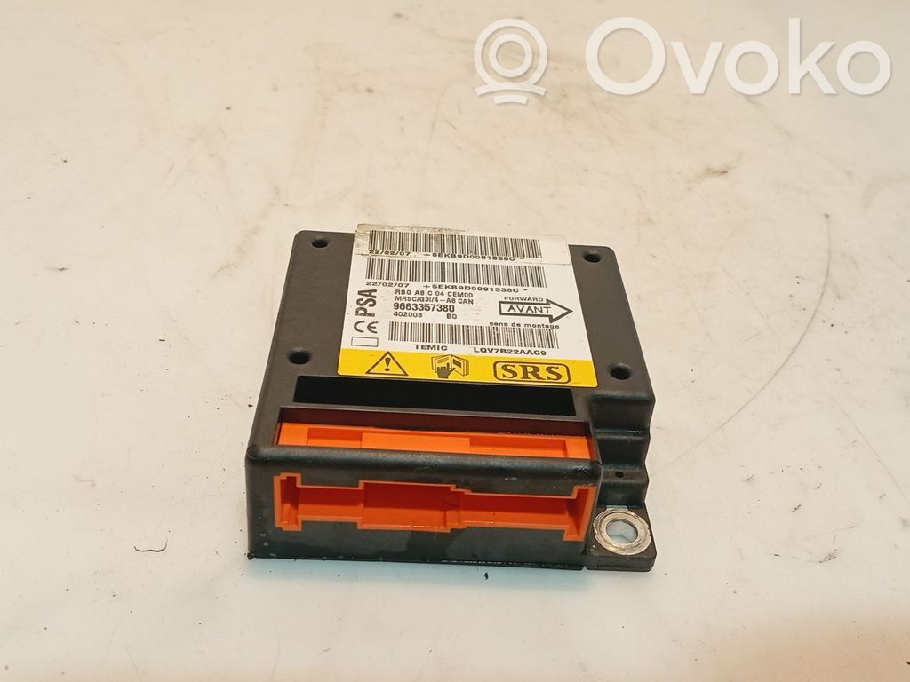 Citroen C3 Module de contrôle airbag 