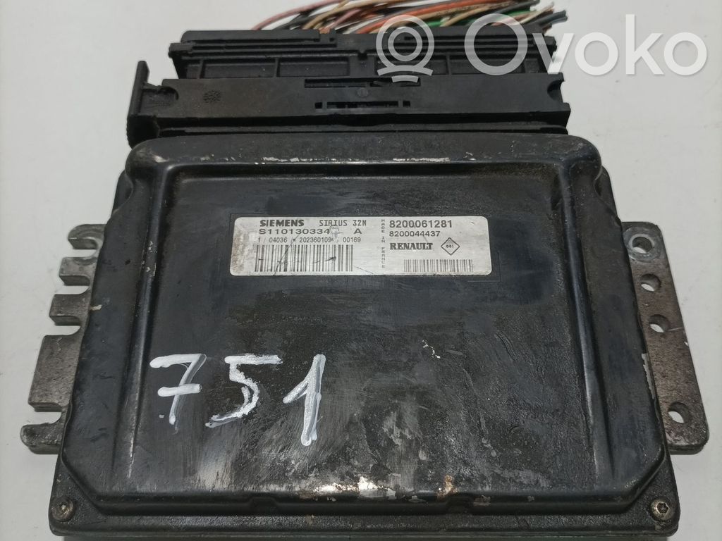 Renault Clio II Engine control unit/module 