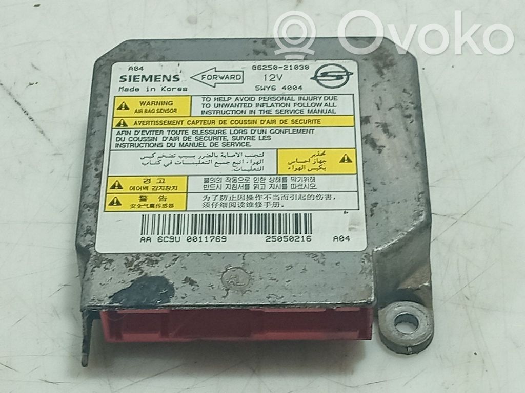 SsangYong Rodius Unitate/modul de comandă airbaguri 