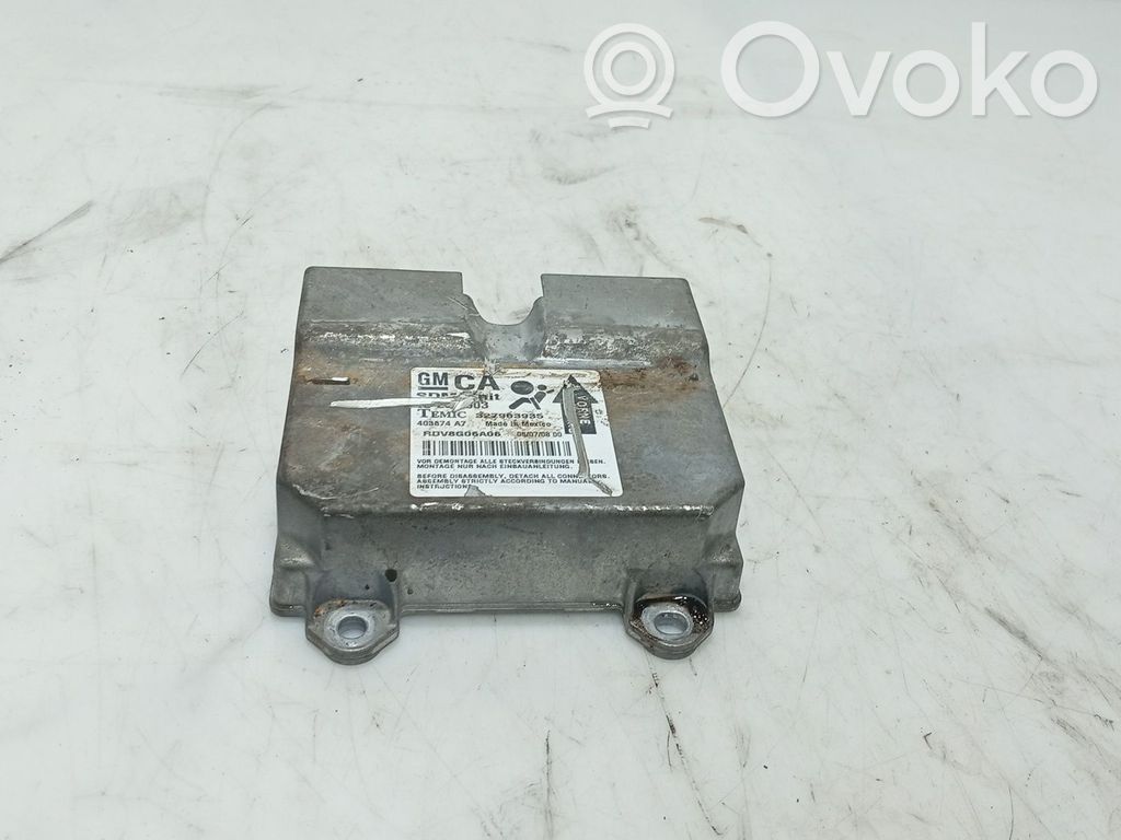 Opel Corsa D Sterownik / Moduł Airbag 