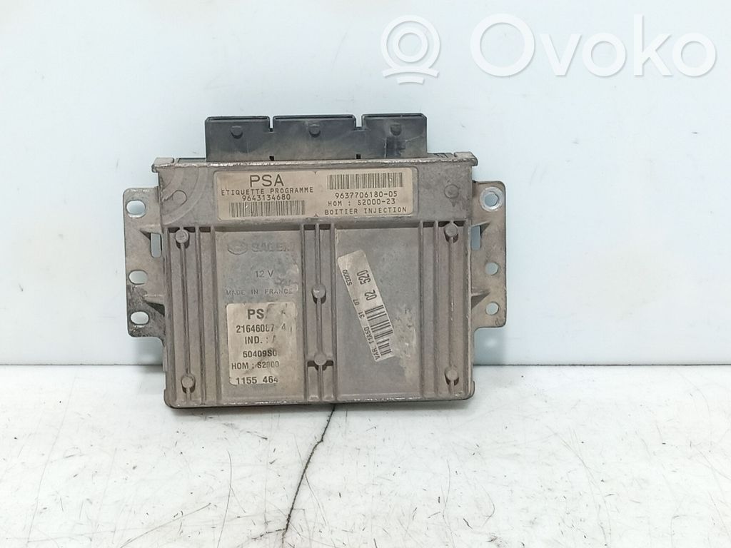 Peugeot 206 Unidad de control/módulo del motor 