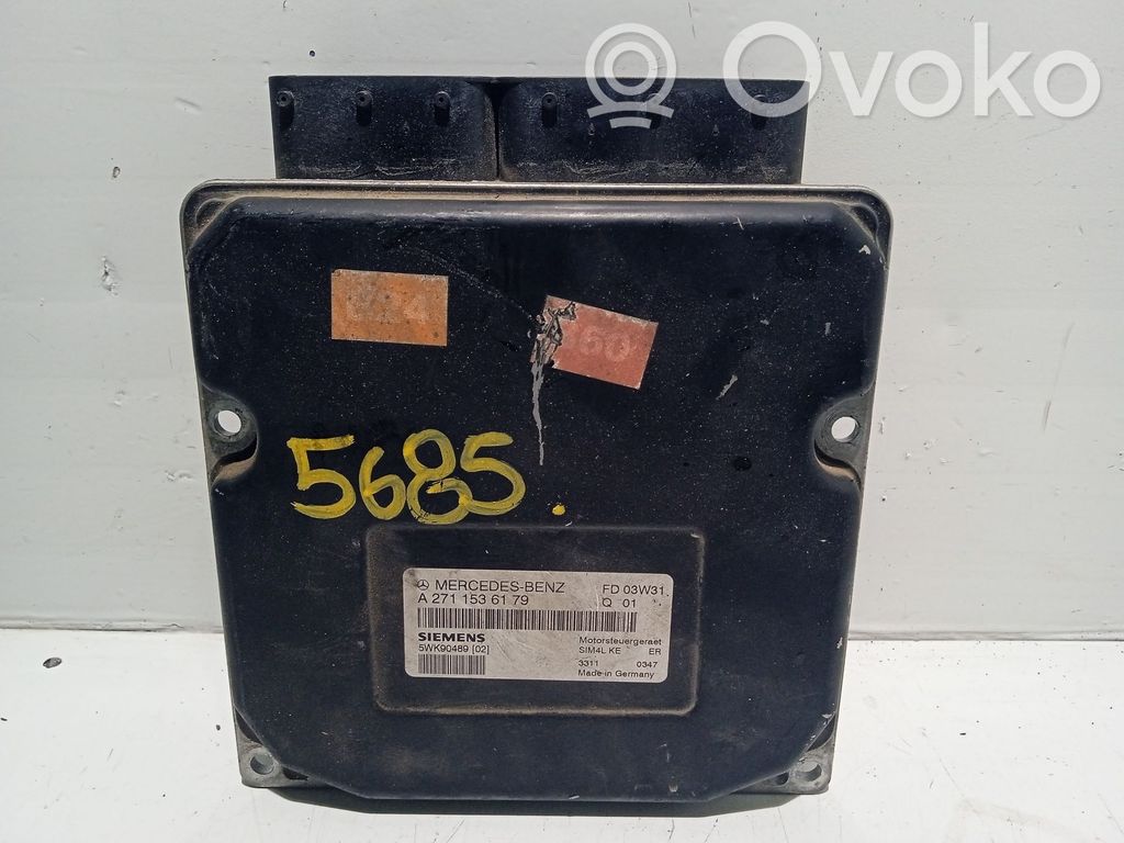 Mercedes-Benz C W203 Unitate/modul de control motor 