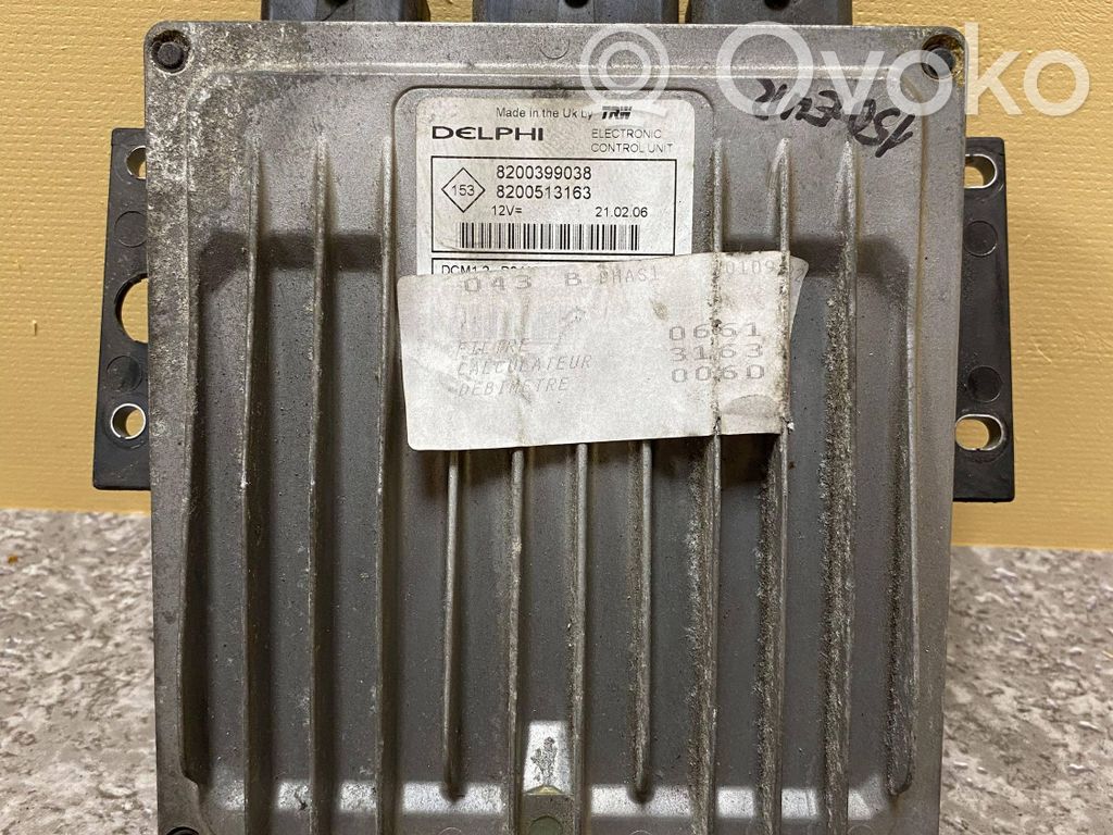 Renault Scenic II -  Grand scenic II Engine control unit/module 