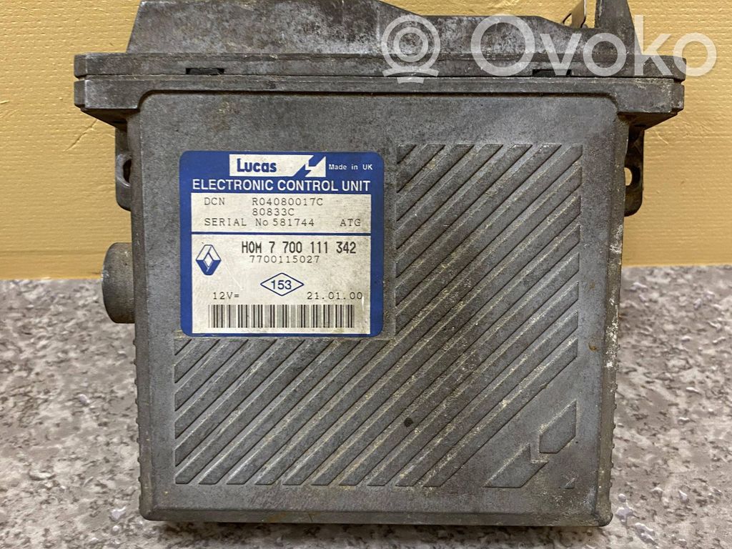 Renault Scenic I Engine control unit/module 